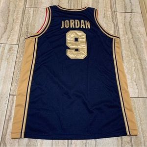 Michael Jordan Nike USA Basketball Navy/Gold LARGE Vintage